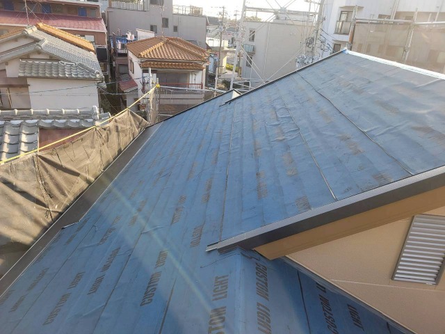 ルーフィング張り