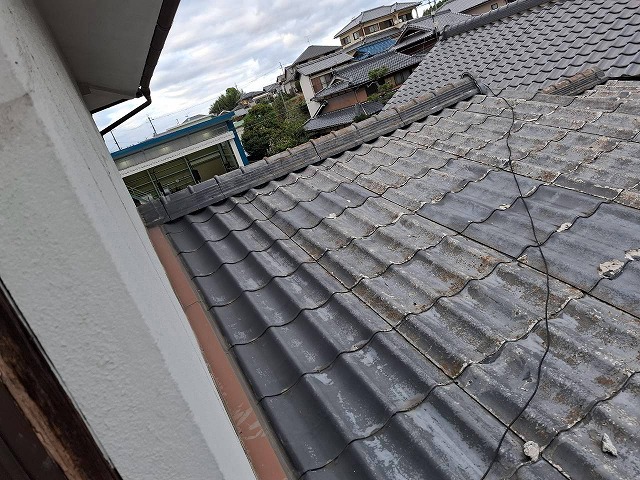 瓦屋根　劣化