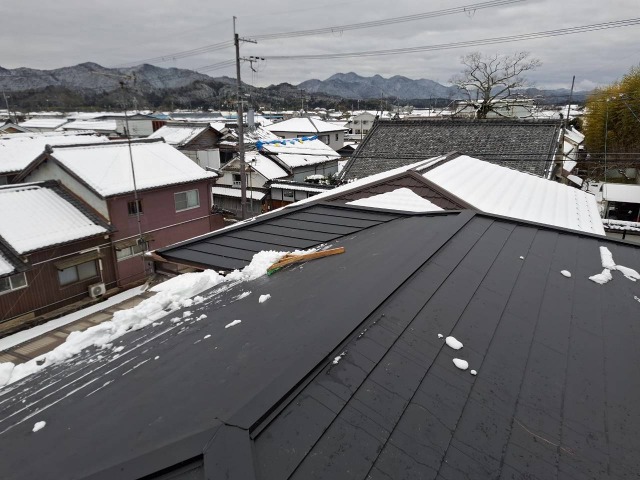 カラーベスト　カバー工法　施工完了